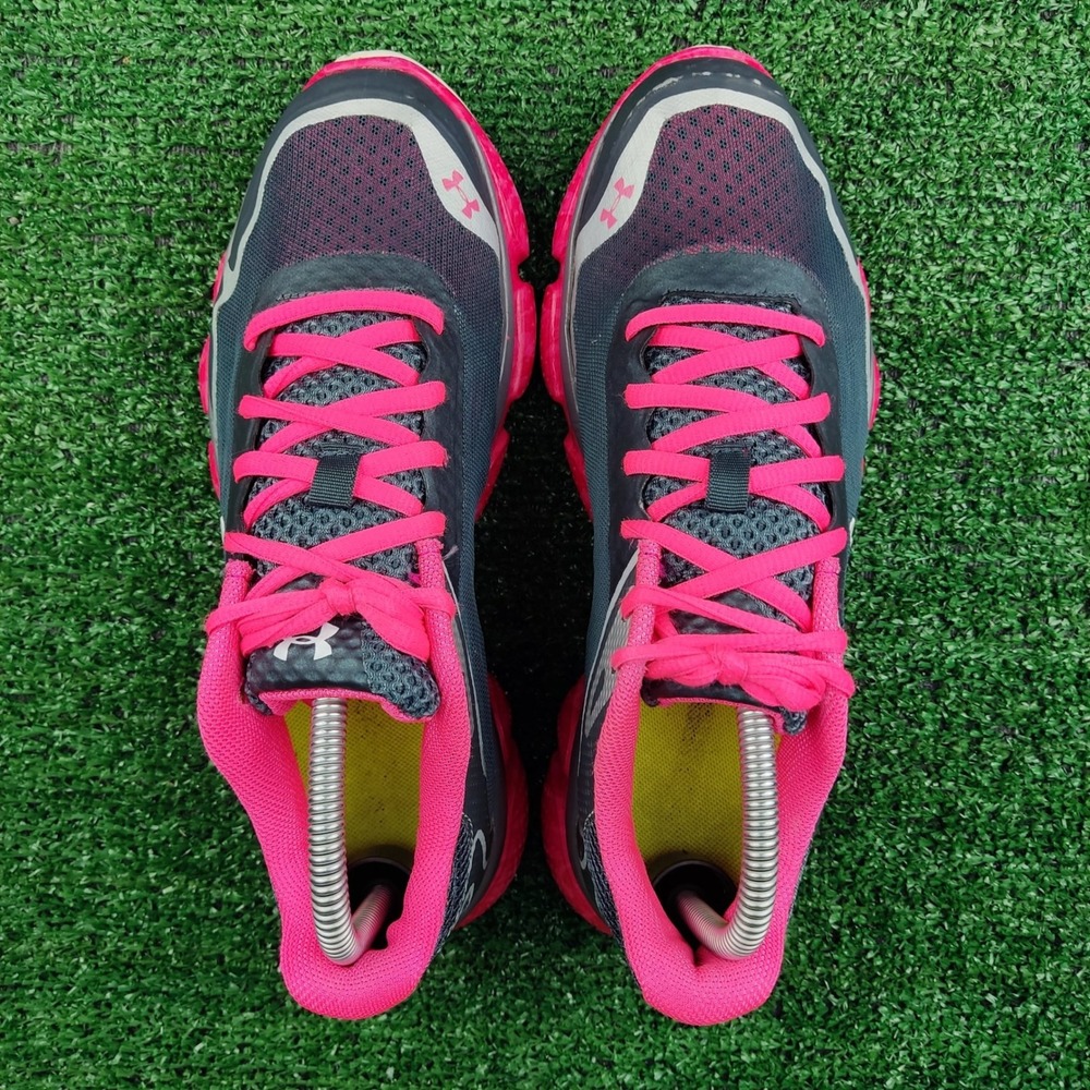 Under Armour Running Shoes Womens 8.5 Pink Micro G 1241979-029 Mesh Athletic - Picture 7 of 8